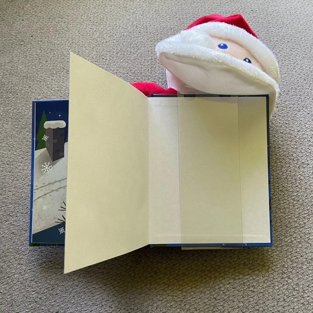 Kohl's Cares The Night Before Christmas Santa Book‎ And Plush Bundle NEW